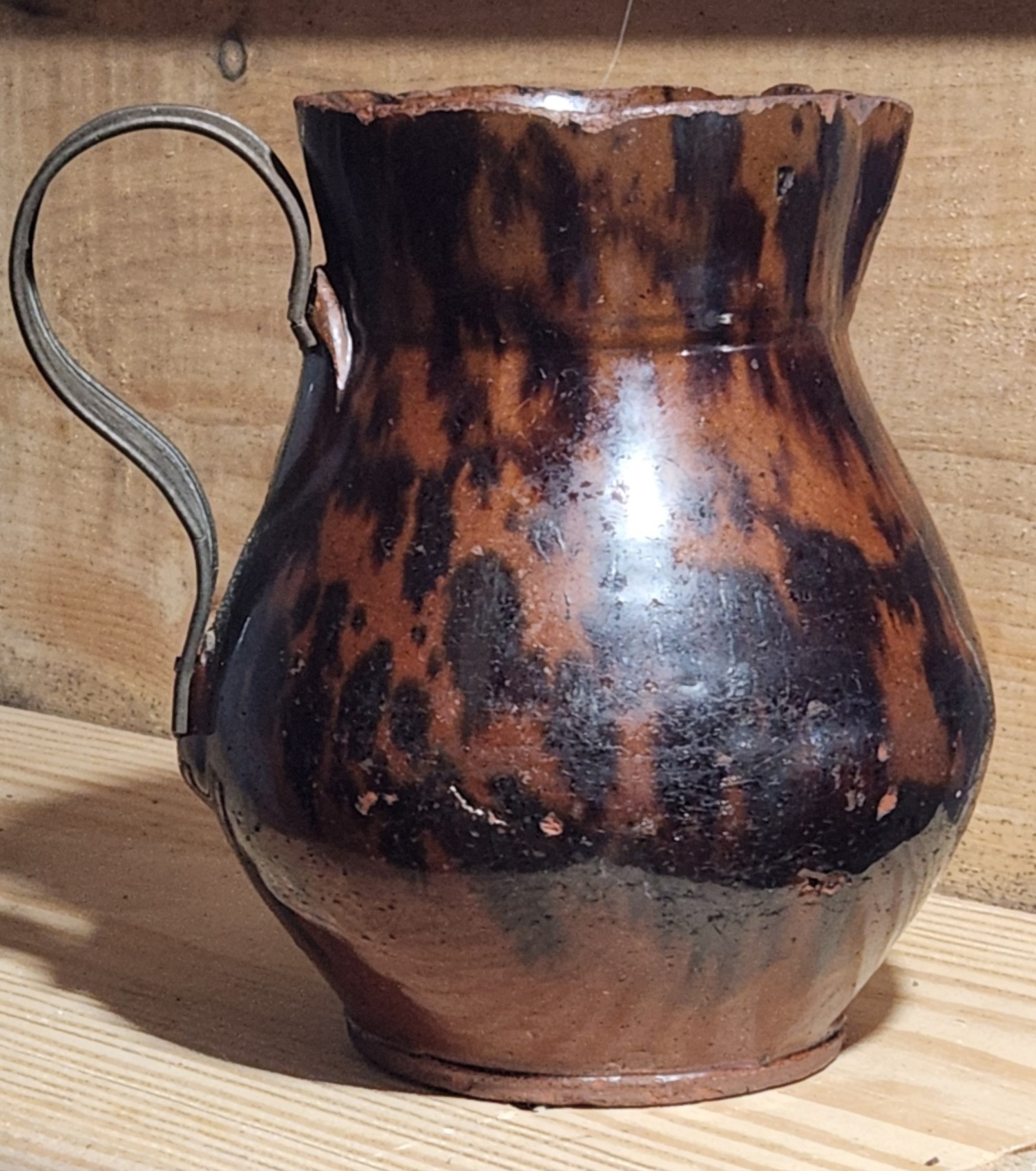 Early PA Redware Make-Do