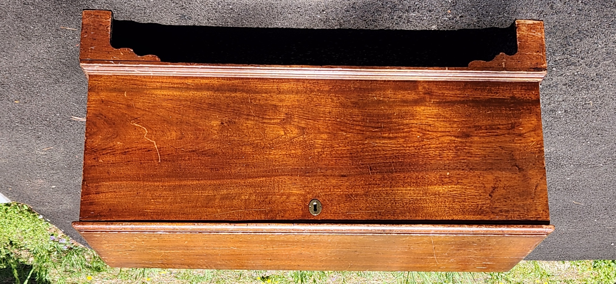 Chester County PA Quaker Chest Belonging to Sarah Wistar Circa 1790