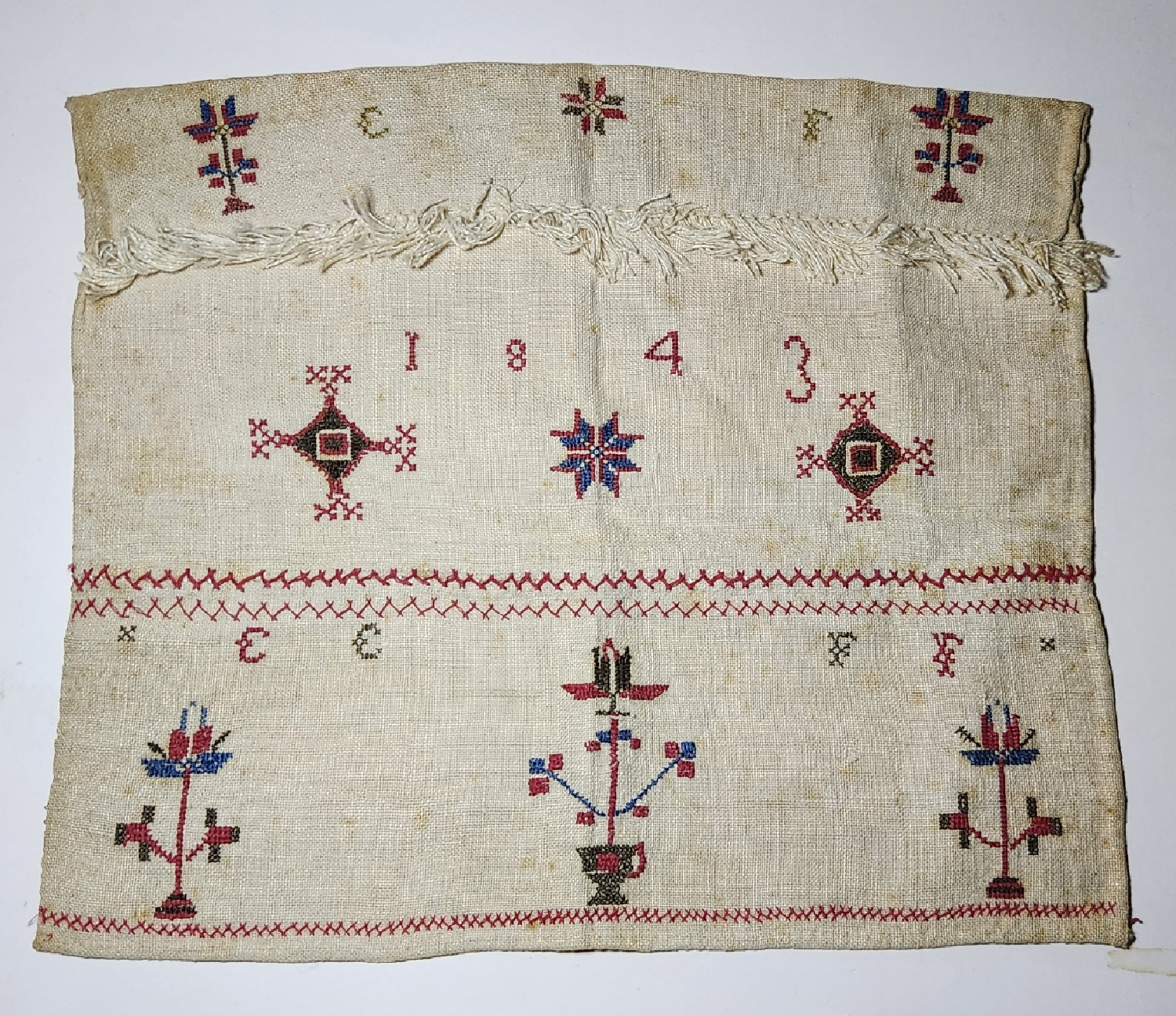 S.E. Pennsylvania German Show Towel 
