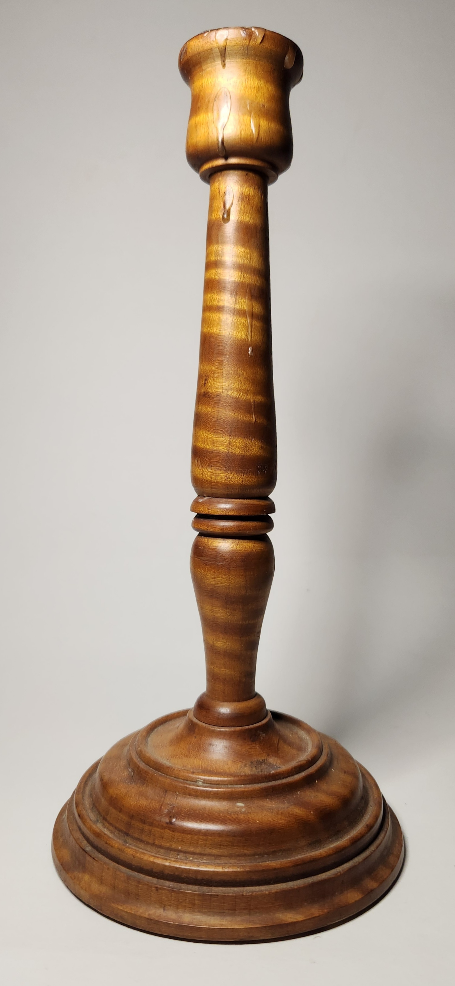 Rare Early American Tiger Maple Stick