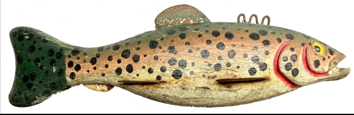 Life Size Trout Decoy