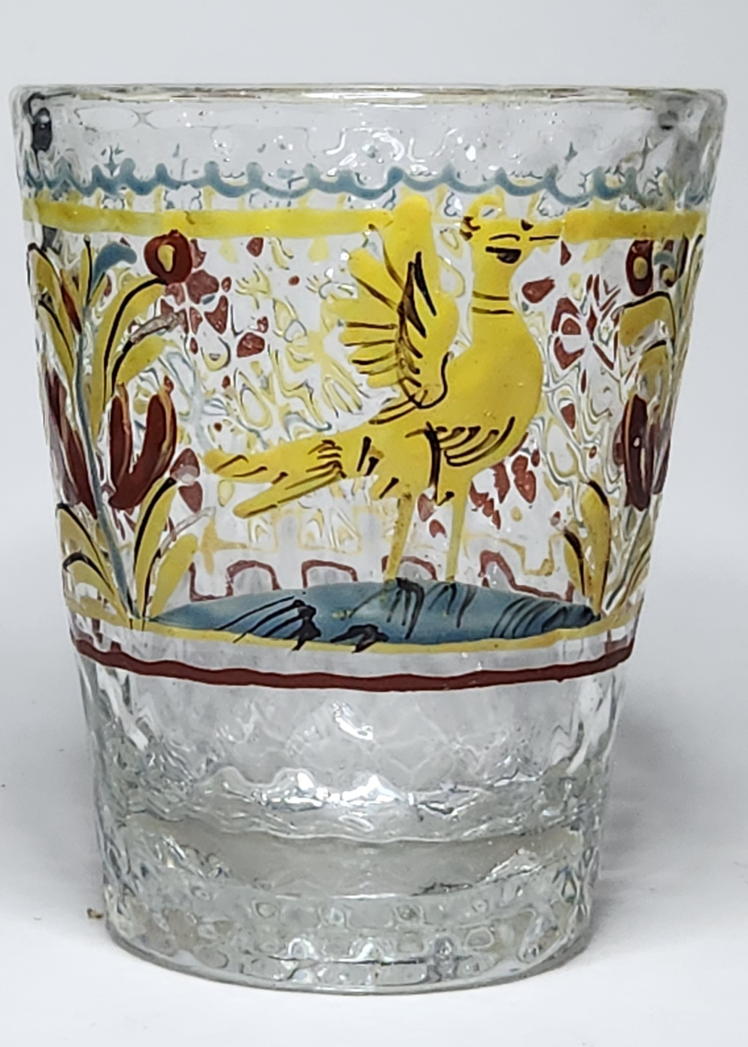 18th Century Diamond Pattern Tumbler